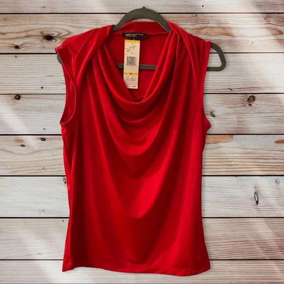 JONES NEW YORK WOMAN Grenadine Sleeveless NWT - Picture 1 of 8